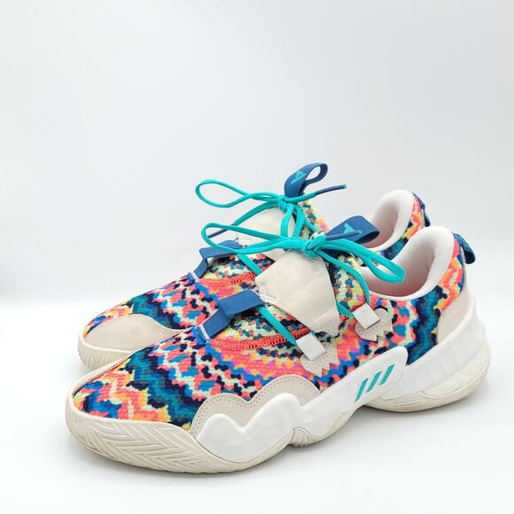Adidas Trae Young 1 GY0295 white multicolor men\'s size 10